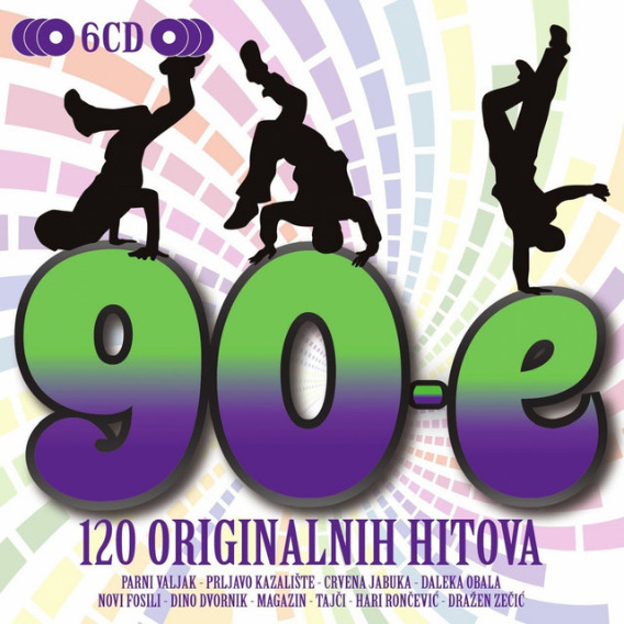 90-e – 120 Originalnih Hitova (6CD)