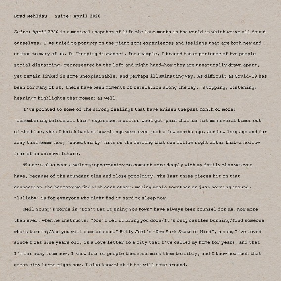 Suite: April 2020